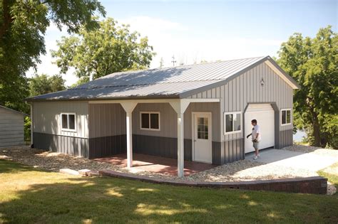 cost for metal garage with guest house|residential metal garage with living quarters.